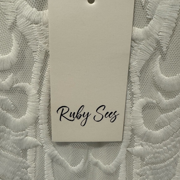 Ruby Sees Alexander Event Dress White - NWT 8 - Picture 5 of 11